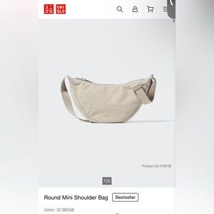 UNIQLO Round Mini Shoulder Bag